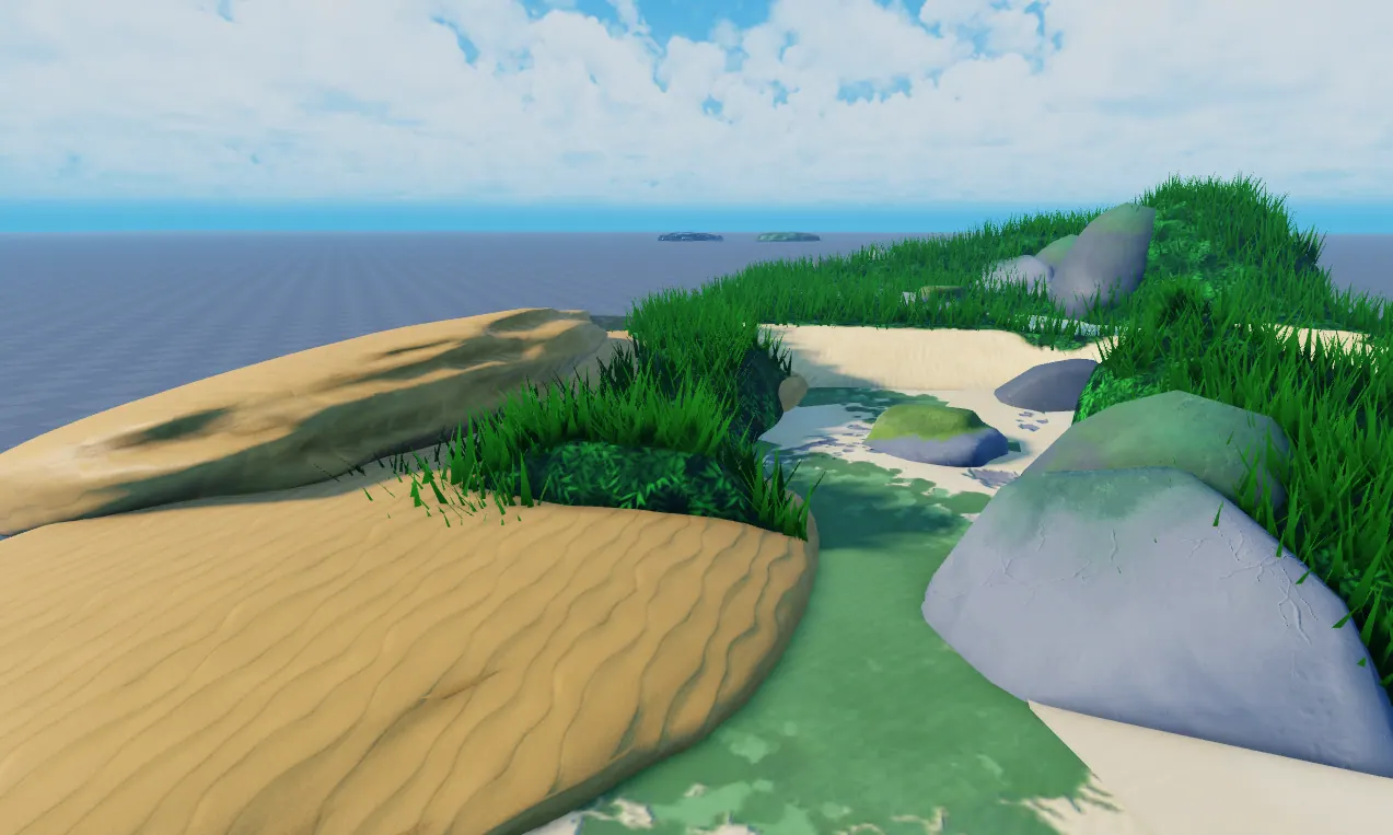 Early island water environment prototype