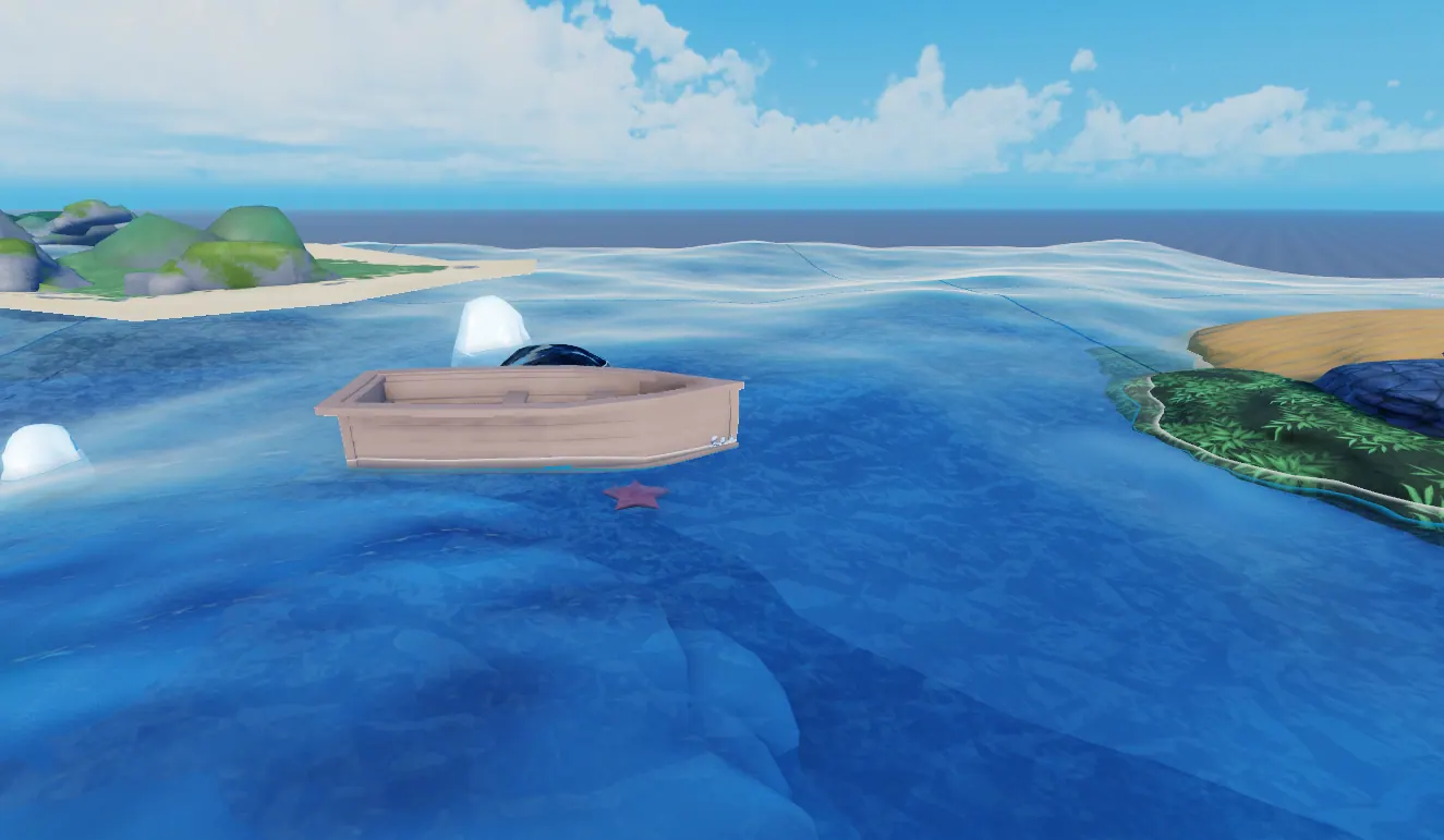 Early speedboat water prototype
